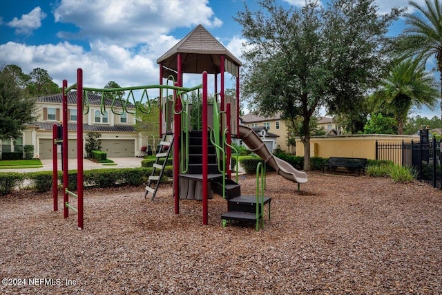 view of playground