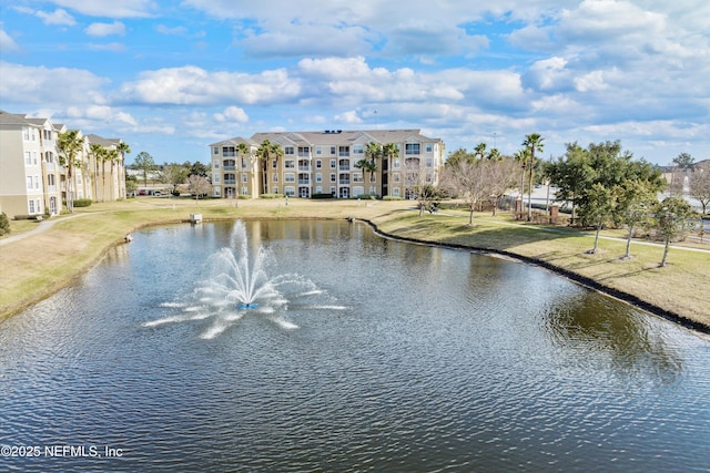 property view of water