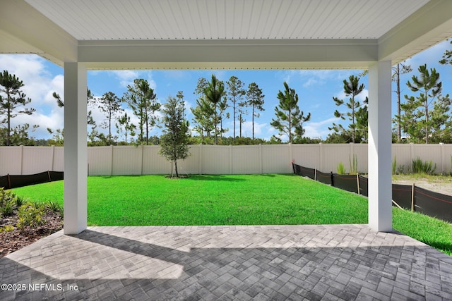 374 Sutton Dr, Ponte Vedra, FL 32081 - fenced backyard with a patio