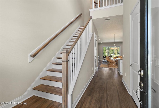 interior space with wood-type flooring