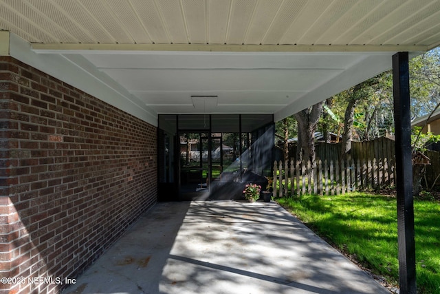 view of patio