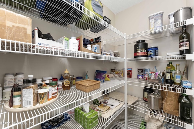 view of pantry