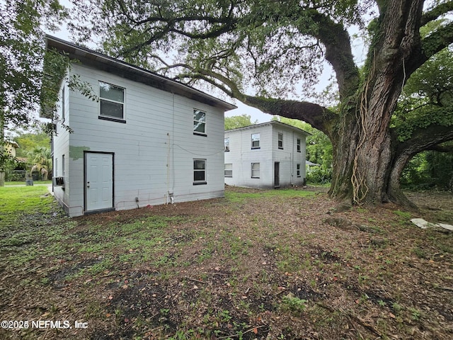 view of rear view of property