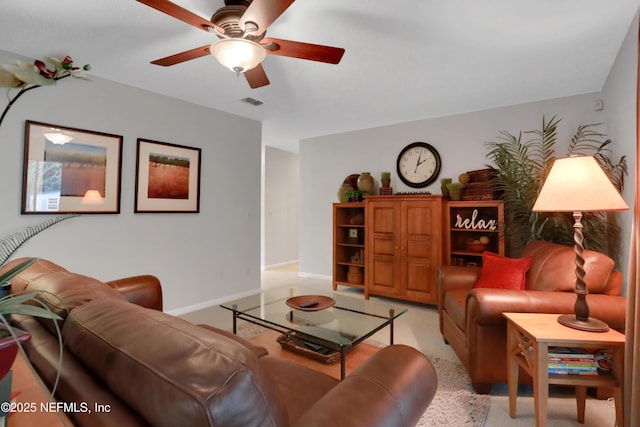 view of living room