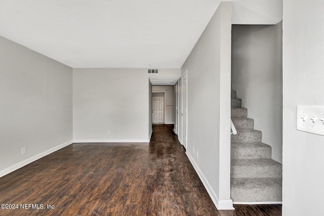 interior space featuring hardwood / wood-style flooring