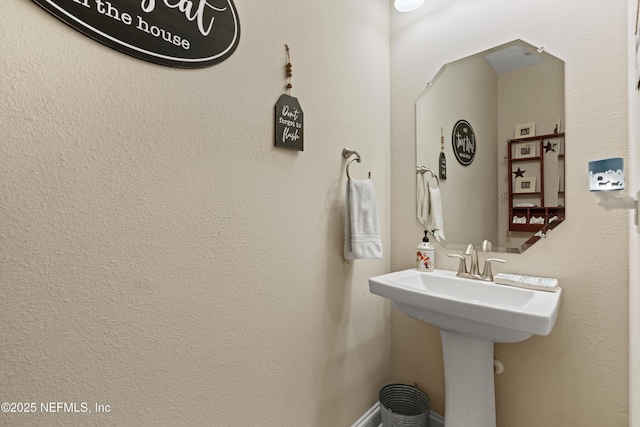 bathroom with sink