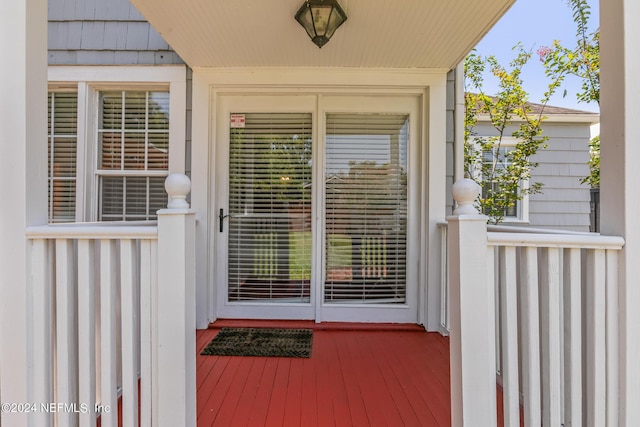 view of entrance to property