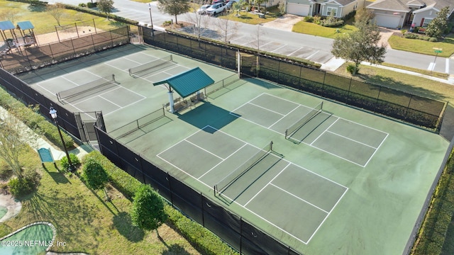 view of sport court