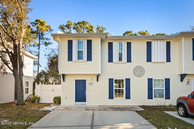 view of townhome / multi-family property