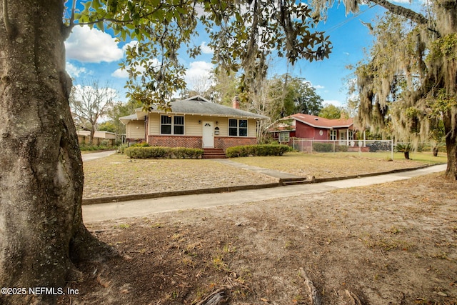 view of ranch-style home