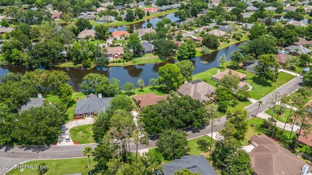 1814 Royal Fern Ln, Fleming Island, FL 32003 - aerial perspective of suburban area featuring a nearby body of water