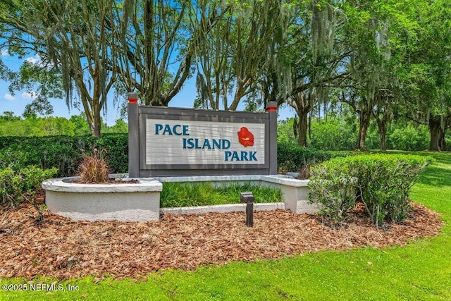 1814 Royal Fern Ln, Fleming Island, FL 32003 - view of community sign