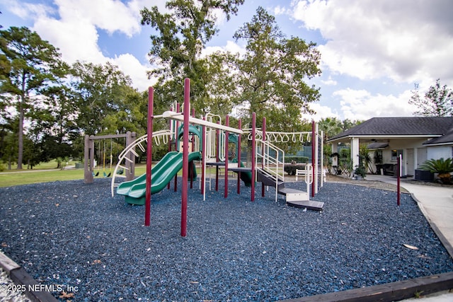 view of community playground