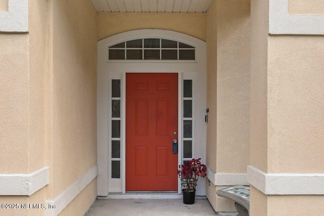 view of entrance to property