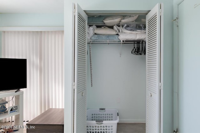 view of closet