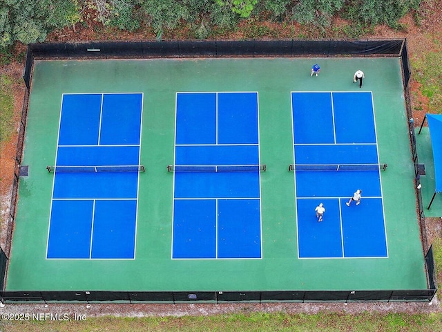 view of sport court