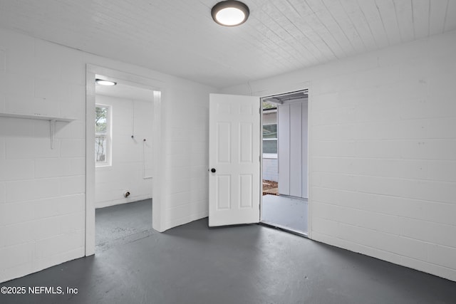 view of empty room