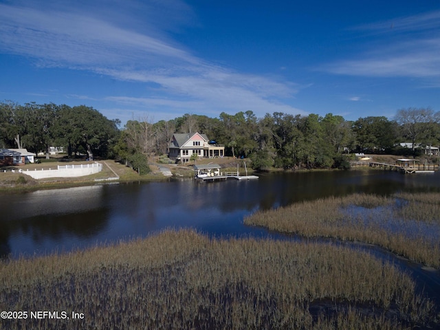 property view of water