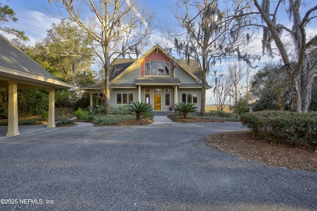 view of front of house