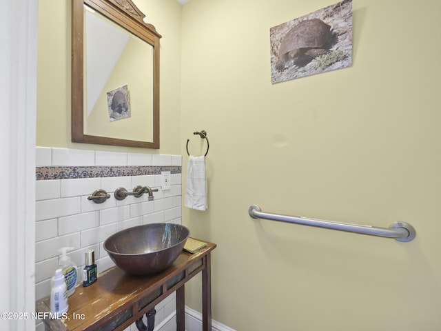 bathroom with sink