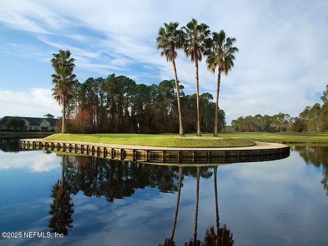 property view of water