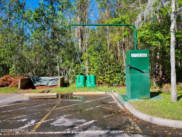 view of jungle gym