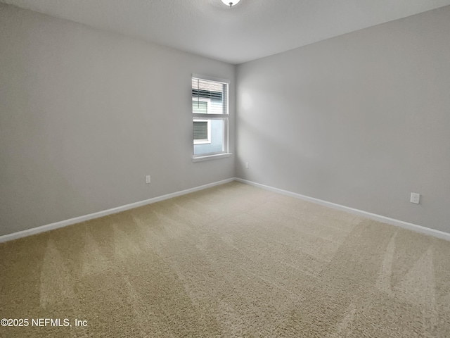 spare room with carpet flooring