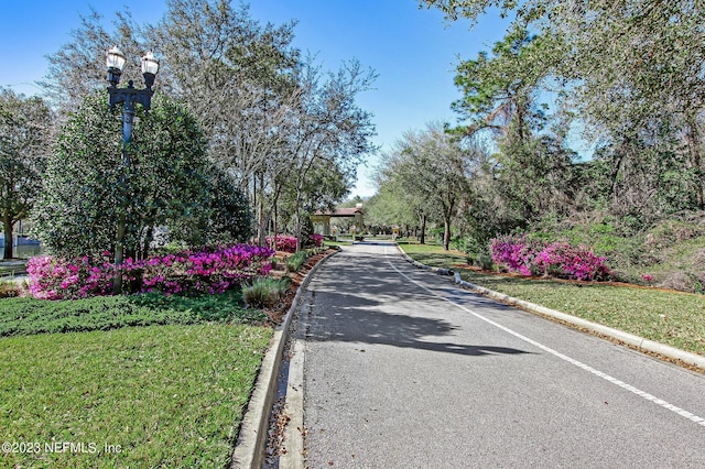 view of road