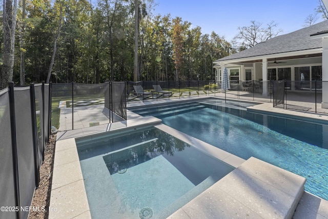 264 N Roscoe Blvd, Palm Valley, FL 32082 - view of pool with a patio area