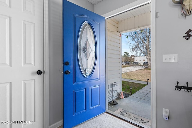 view of entryway