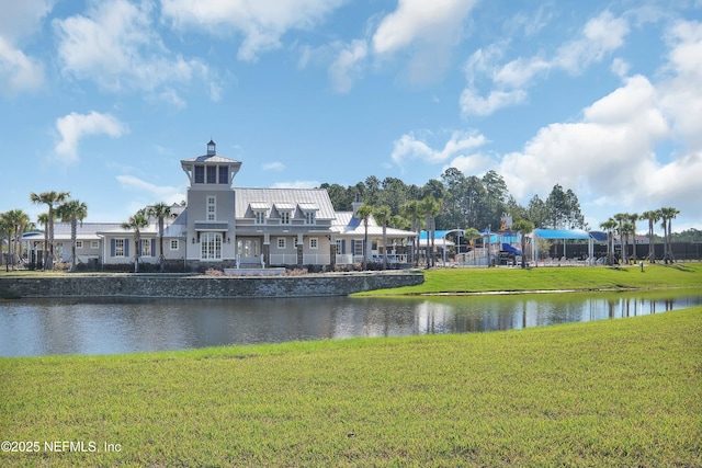 property view of water