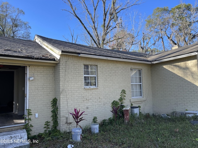 view of side of property