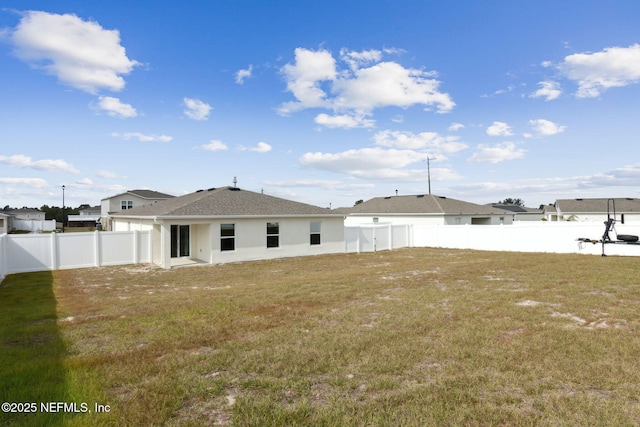 195 River Rdg Pl, Welaka, FL 32193 - back of house with a lawn