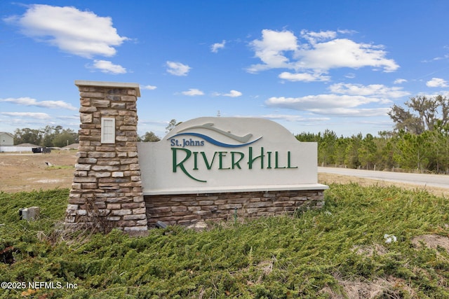 195 River Rdg Pl, Welaka, FL 32193 - view of community sign