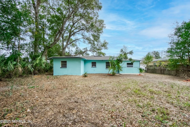 view of back of house