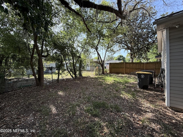 361 Broward St, Jacksonville, FL 32204 - view of yard featuring fence private yard