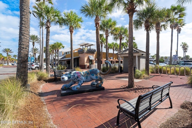 surrounding community featuring a playground