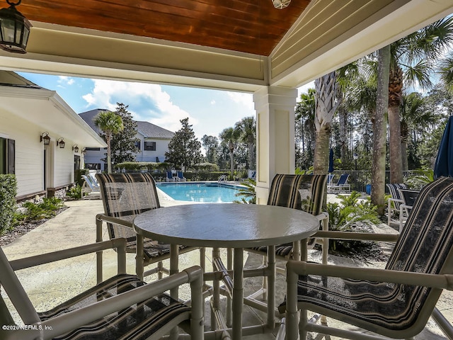 view of patio / terrace