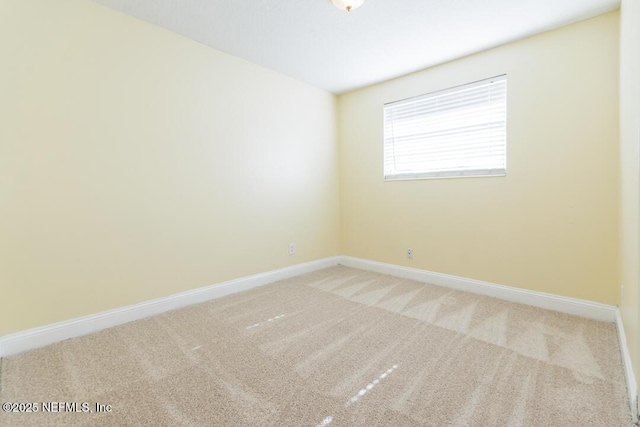 empty room with carpet floors