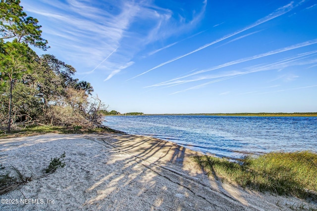 property view of water