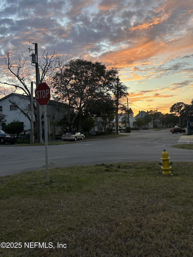 view of road