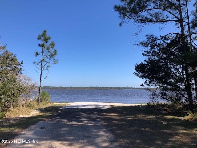 property view of water