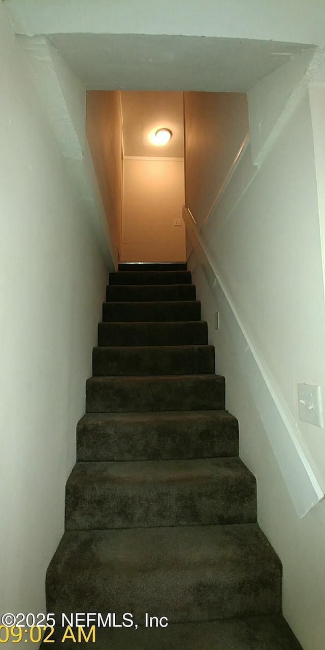 view of staircase