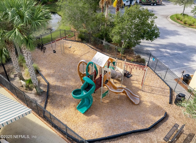 view of jungle gym