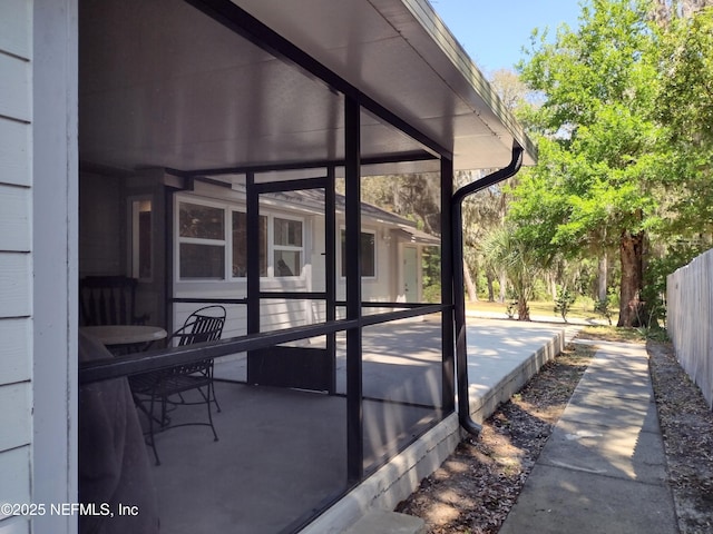 view of patio / terrace