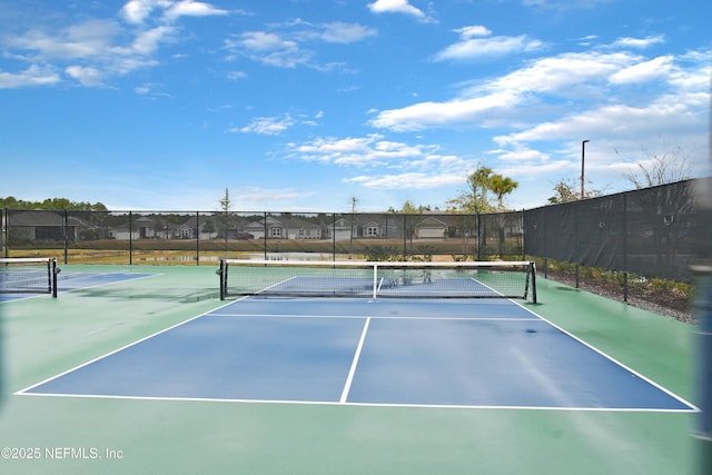 view of sport court