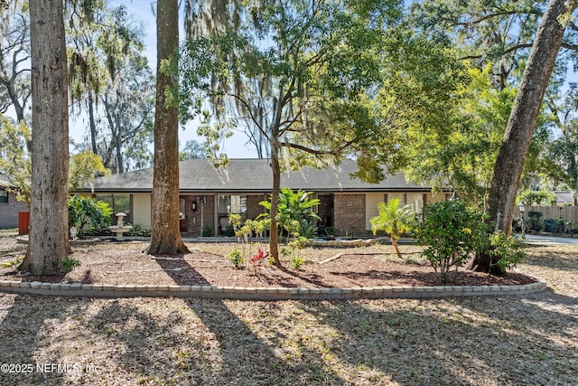 view of ranch-style house