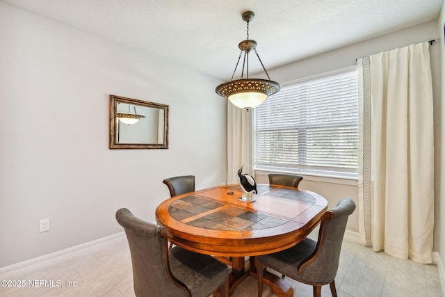 view of dining space