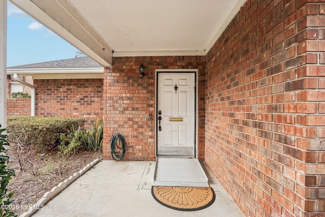 view of property entrance