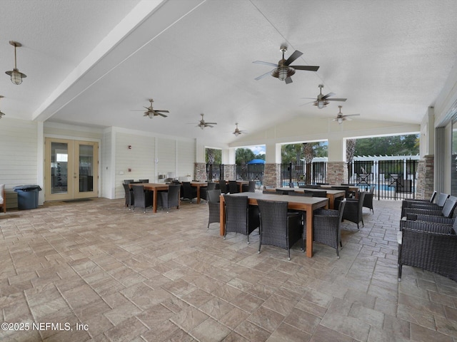 view of patio / terrace with french doors